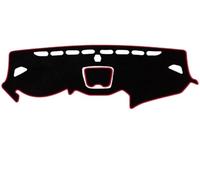 Non-slip Mat Car Dashboard Sun Shade Cover For Hyundai For Santa Fe 3 DM 2013-2017(Left Hand Red Edge)