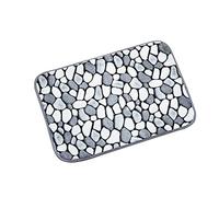 Non Slip Mat Cobblestone Embossed Bathroom Bath Mat Non-slip Carpets In Wash Basin Bathtub Side Floor Rug Shower Room Doormat Memory Foam Pad Non Slip Bath Mats For Inside Bath