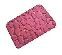 Non Slip Mat Cobblestone Embossed Bathroom Bath Mat Non-slip Carpets In Wash Basin Bathtub Side Floor Rug Shower Room Doormat Memory Foam Pad Non Slip Bath Mats For Inside Bath