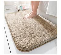 Non Slip Mat Solid Color Bath Mat Bathroom Mat Non-slip Bath Mats Hallway Kitchen Mat Entrance Door Mat Bedroom Floor Mat Carpet Home Decor Non Slip Bath Mats For Inside Bath ( Color : Brown , Size :
