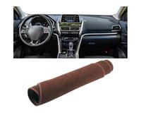 Non-Slip Mats Car Dashboard Cover Sun Shade Mat Avoid Light Pads Compatible With For Eclipse Cross 2017 2018 2019 2020 2021 2022 2023(LHD Brown)