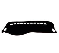 Non-Slip Mats Dash Mat For Kia For Pride Auto Sun Shade DashMat Anti-UV Anti-sun Rug Dash Mat Car Dashboard Cover Carpet Pad(LHD Black Edge)