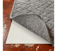 Non Slip Matting Roll 56 x 172 cm Anti Slip Non Rug Carpet Underlay Customisable Size for Rugs on Laminate, Wooden, Vinyl Floors, The Kitchen, Home, Office More, off white