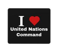 Non-Slip Mouse Pad, I Love United Nations Command, Multifunctional Gaming Mousepad, Desk Pad, 25X30cm, Home, PC, Computer