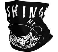 Non-Slip Neck Scarf,Fishing Is My Retirement Plan,Facial Shield Novelty Face Cover for Climbing Outdoor Yoga 26X30cm
