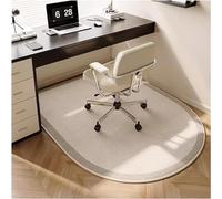 Non Slip Office Chair Mat for C Wheels Easy Slide Odor Free & Healthy Protection for Hardwood Floors 47.2"x35.4" The Moon is Gray Durable Easy to Clean
