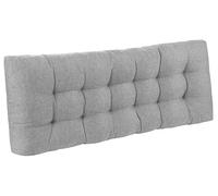 Non-Slip Outdoor/Indoor Bench Cushion 140x40cm 8cm Thick Rectangular Pillow Soft Light Gray for Patio Garden Window Seating Perfect for Benches & Lounge Furniture