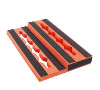 Non Slip Panel - Lightweight Folding Rack, Sturdy Construction | Musical Instrument Organizer for Bassists, Guitar Effects Setup, Band Rehearsals, Practice, Tour, Room Divided