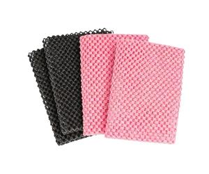 Non-slip Perforated Mat - 4 Piece Hand Grip Pad for Reformer, Cadillac Bed, Barre, Pull Up Bar, Free Weights and Gym Equipment, Training Mat Upgrade Accessories | Unisex Adult
