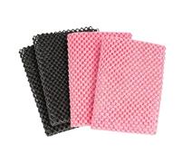 Non Slip Perforated Mat - 4 Piece Manual Grip Pad for Reformer, Cadillac Bed, Barbell, Pull Up Bar, Free Weights and Gym Equipment, Workout Exercise Mat