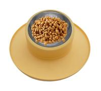 Non-Slip Pet Bowl, Silicone Stainless Steel Non-Slip Feeding Bowl - Leak-proof Drinking Bowl for Cats, for Large, Medium, Small, Dogs, Cats, Pets, Feeding on the Go