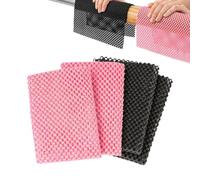 Non Slip Pilates Mat - 11.8 Inch 4 Pack Grip Training Mat | Non Skid Balance Pad | Anti Slip Mesh Exercise Pad For Pilates Bed For Ballet Stretching. 30x20cm, Light Portable.