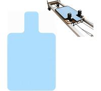 Non-Slip Pilates Reformer Mat Cover,0.8mm Thick Pilate Reformer Machine Cover Mat Towel,Pilates Mats for Reformer,Fleece Exercise Matfor Pilate Training Yoga 39" x 24"(Blue)