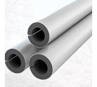 Non-Slip Pipe Insulation 48mm 60mm 76mm 89mm 110mm ID Waterproof and Moistureproof Foam Tubing Self Adhesive Insulation Pipe ( Color : ID34mmxT20mmxL0.95m )