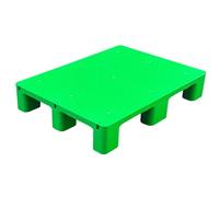 Non-Slip Plastic Pallet Floor Riser, Raised Platform for Warehouse & Outdoor Use, Easy Stackable Green 100x60cm (39.4x23.6in) - market & Ga Sto Solut