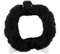 Non Slip Plush Bear Steering Wheel Cover for 38cm Steering Wheels Using Synthetic Fiber Construction (B)