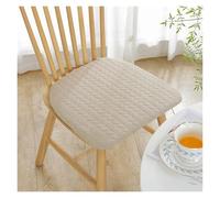 Non-Slip Purple Seat Cushions with Ties for Dining Chairs, Kitchen & Outdoor Use, Breathable Sponge for Enhanced Comfort & Style (Dark Blue)