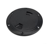 Non Slip Round Hatch for Marine Inspection on Boats and Yachts Featuring Solid ABS Material for Structural Stability and Safety (8IN)