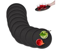Non-Slip Round Plastic Gastro Trays Kitchen Restaurants Cafés Serving Ø35 Bar