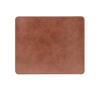 Non-Slip Rubber Base Leather Mousepad for Laptop Computer PC Personality Desings Gaming Mouse Pad Mat 9.45 X 7.87 inch (Leahter Mouse Pad-Coffee, 9.45 X 7.87 inch)