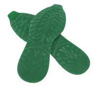 Non Slip Rubber Basketball Shoe Sole Wear V Pattern Replacement Sheet for Size 41-44, Silent Design & Excellent Grip for Comfortable Walking (Green)
