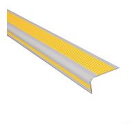 Non slip Rubber Edging A Reliable Choice with a Length of 2 Meters for Safer Steps (Yellow)