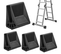 Non-Slip Rubber Feet for Ladders DGMI Pack of 4 63 x 17 mm Ladder Foot Caps Replacement Non-Slip Wooden Ladder Protective Caps, Step Ladder Feet Replacement Rubber Feet for Home Workers Folding Ladder