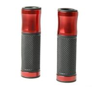 Non-Slip Rubber Gel Grips 12.6cm CNC Aluminum End | CNC aluminum end , soft rubber gel for surface, anti-slip texture, 7/8 inch fit, street sport use