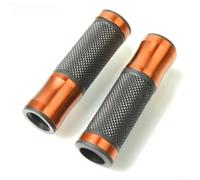 Non-Slip Rubber Gel Grips 12.6cm CNC Aluminum End | CNC aluminum end , soft rubber gel for surface, anti-slip texture, 7/8 inch fit, street sport use