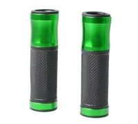 Non-Slip Rubber Gel Grips 12.6cm CNC Aluminum End | CNC aluminum end , soft rubber gel for surface, anti-slip texture, 7/8 inch fit, street sport use