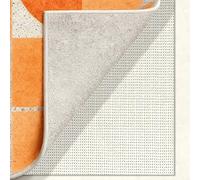 Non Slip Rug Gripper Underlay Mat 80 x 80 cm Cuttable Matting Rug Cut to Size for Laminate and Wooden Floors, off white