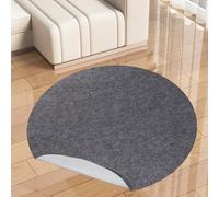 Non-Slip Rug Pads,Round 3 Ft Waterproof Extra Large Area Rugs Non Skid Rug Pad for All Floors and Finishes Durable Hardwood Floor Protective Felt Keeps Rugs in Place, Safe and Secure