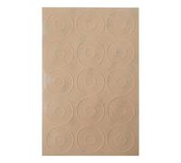 Non-Slip Ruler Stickers - 30 Transparent Grip Points, Pack of Adhesive Circles, Transparent Punching Accessories, Durable, Non-Slip Design and Easy to Use | Dot Easy to Use: