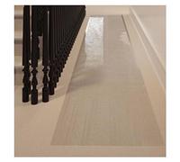 Non Slip Runner Rug for Hallways,Washable Living Room 2ft 3ft 4ft 5ft 6ft 10ft 15ft 20ft 23ft Large Clear Vinyl Plastic Floor Runner/Protector for Hard Floors, Non Slip Transparent Hallway Entrance Fl