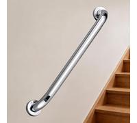 Non-Slip Safety Rail Grab Bar Shower Handle Bathroom Wall Mounted Handrail 30cm/40cm/50cm/60cm/80cm 304 Stainless Steel Railing(4ft/120cm)