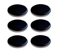 Non Slip Seat Cushions for Windsor Kitchen Chairs 2 Pack Waterproof Faux Leather Round Chair Pads 14 Inches Stain Resistant and Easy to Clean Orange Color Outdoor Dining Chair Cushion Replac