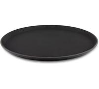 Non Slip Serving Tray Black Super Rubberized Retangular/Round Dinner Drink
