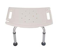 Non-Slip Shower Chair to Sit on in Shower, 7-Level Height Adjustable Bath Room Stool for the Elderly Adults, Max 450lbs