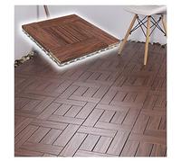 Non-Slip Shower MatWooden Bath Mat for Shower Balcony & BathroomInterlocking TilesDesign& SafePerfect for Home Use