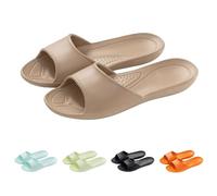 Non Slip Shower Sliders For Women,Arch Support Slides Women,House Bathroom Slides,Solid Colour Slide,Lightweight Quick Dry Sandals,Waterproof And Easy-To-Clean Design Prevents Dirt Build-Up