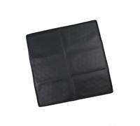 Non Slip Silicone Bedside Commodes Mat with Raised Edge Designed to Prevent Floor Damage and Securely Stay Under Portable Toilets (60 * 60CM Black)