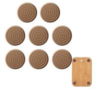 Non-Slip Silicone Feet for Cutting Boards 8-Pack to Maintain Position During Slicing Dicing and Other Prep Tasks