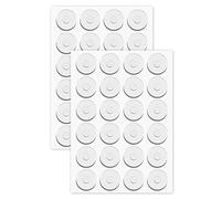 Non-Slip Silicone Grips for Quilt Templates Ruler Grip Stickers True Grips for Quilting Rulers 96 Pieces in Total, 48 Large and 48 Small