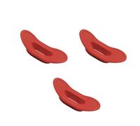Non-Slip Silicone Lip Protector for Scuba Diving Regulators Ensures Stable Positioning During Extended Use (Red)