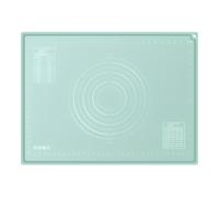 Non-Slip Silicone Pastry Mat, Large Rolling Dough Mat with Measurements and Conversion Charts, Food-Safe Baking Mat for Kneading Pizza, Pie, Fondant, Easy Clean, Fits Countertop Use