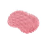 Non-Slip Silicone Shower Mat with Back & Foot Scrubber Suction Cups