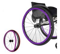 Non-Slip Silicone Wheelchair Push Rim Covers for Enhanced Grip and Traction for Disabled and Elderly Individuals