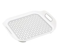 Non Slip Sink Mat, Efficiently Drained Sink Protector For Kitchen, Practical Sink Mats, Durable Kitchen Mat Interiors by Premier White One Size