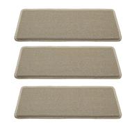 Non-Slip Sisal Carpet Runners for Wooden Steps Self-Adhesive Soft Step Mats Bullnose Edging Pet & Child Friendly Indoor Use Durable Stair Protectors