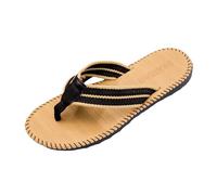 Non Slip Slippers Men Comfortable Walking Sandals for Men Summer Casual Outside Wear Beach Non Slip Breathable Flip Flops Clip Toes Flat Bottom Black Flip Flops Sliders Bathroom